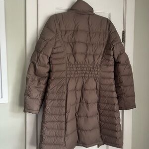 Michael Kors /long beige winter coat/Down filling size s
